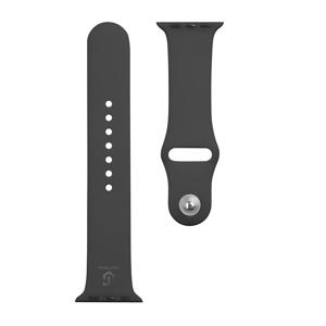 Tactical 456 Silicon Strap for Apple Watch 1/2/3/4/5/6/7/8/SE 38/40/41mm Black