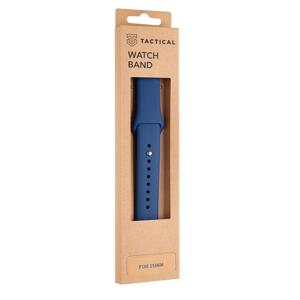 Tactical 636 Silikonový Řemínek 20mm Dark Blue