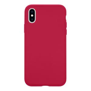 Tactical Velvet Smoothie Cover for Apple iPhone X/XS Sangria