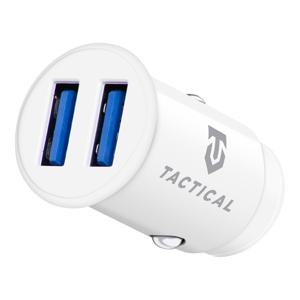 Tactical LZ-337 2xUSB-A 2.4A Car Charger White