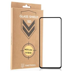 Tactical Glass Shield 5D for Motorola G100 Black 