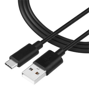 Tactical Smooth Thread Cable USB-A/USB-C 0.3m Black