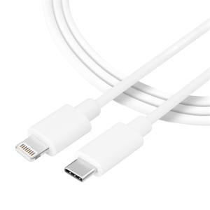 Tactical Smooth Thread Cable USB-C/Lightning 1m White