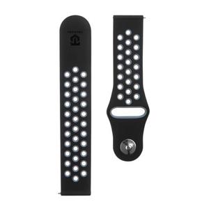 Tactical 813 Double Silicone Band for Haylou LS05 Black/Grey