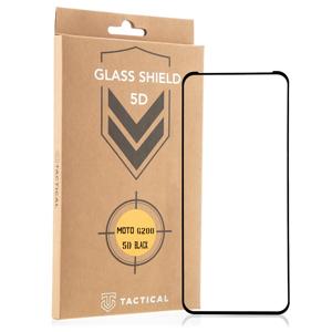 Tactical Glass Shield 5D for Motorola G200 Black 