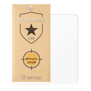 Tactical Glass Shield 2.5D for Motorola G51 Clear 