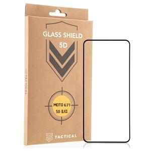Tactical Glass Shield 5D for Motorola G71 Black