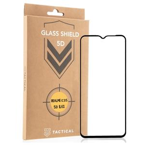 Tactical Glass Shield 5D for Realme C35 Black 