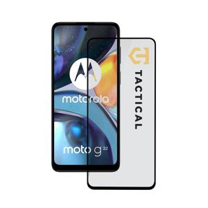 Tactical Glass Shield 5D for Motorola G22 Black 