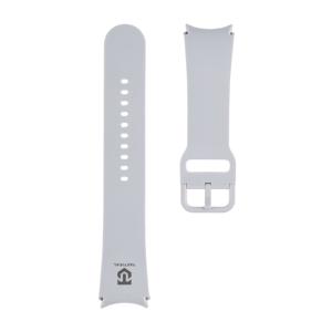 Tactical 850 Silicone Band Quick Release for Samsung Galaxy Watch 6 40mm Silver