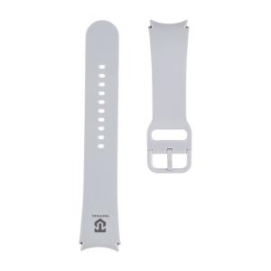 Tactical 853 Silicone Band Quick Release for Samsung Galaxy Watch 6 44mm Silver
