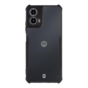 Tactical Quantum Stealth Cover for Motorola G34 Clear/Black 