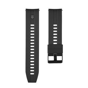Tactical Quick Release Silicone Band 22mm Black